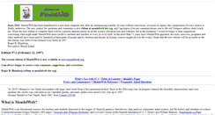 Desktop Screenshot of mendelweb.org
