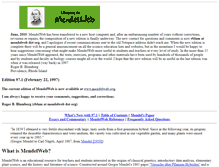 Tablet Screenshot of mendelweb.org